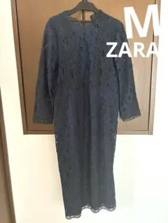 ZARA ベーシック　ワンピース　結婚式　Mサイズ