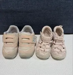 New Balance スニーカー プティマイン　サンダル　13cm 2足