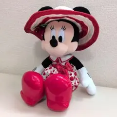 美品☆ミニーのスタイルスタジオ夏衣装　ミニーマウス ぬいぐるみ