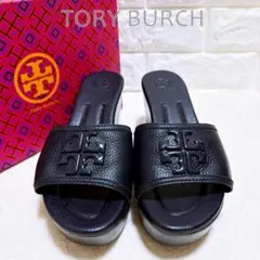 TORY BURCH　トリーバーチ　サンダル　ミュール　ウェッジソール　24㎝のサムネイル