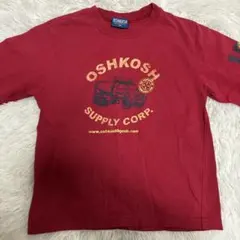 OSH KOSH 赤 ロングスリーブ Tシャツ