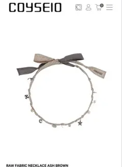 coyseio—TRINH NECKLACE CHROME - メルカリ