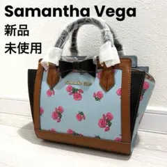 【新品未使用】 サマンサベガ 花柄 ハンドバッグ ショルダーバッグ 2WAYのサムネイル
