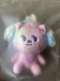 プルバトゥ PPULBATU バムグッ レインボー キーリング ぬいぐるみ