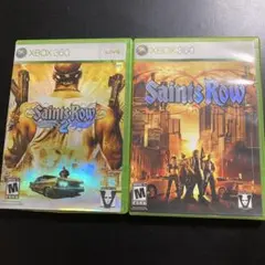 セインツロウ1、2 セット　xbox360 北米版