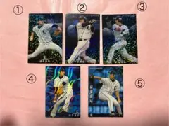 埼玉西武ライオンズカルビー 野球カード 5枚セット