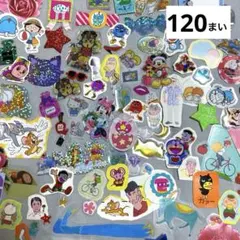 フレークシール　シール　120枚　詰め合わせ　ディズニー　サンリオ　平成
