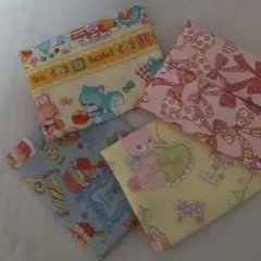 ◆1枚おまけ【ハンドメイド】ポケットティッシュカバー4枚【ミニ】女児