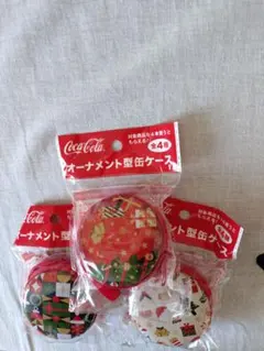 Coca-Cola オーナメント型缶ケース 3個セットのサムネイル