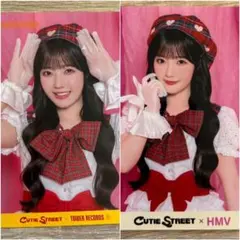 CUTIE STREET 川本笑瑠 ユニット衣装 ブロマイド&ポスカ2種セット
