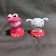 シロ ワニ山さん フリフリマスコット クレヨンしんちゃん すき家のすきすきセット