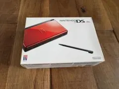 新品 デッドストック 超レア DS Lite 本体 韓国版 クリムゾンブラック