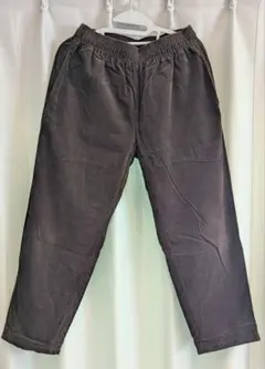 GU コーデュロイ シェフパンツ　メンズ ブラウン L　321-327769