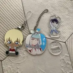 セット 名探偵コナン 安室透 じいさんばあさん若返る イネ SOOBINアクキー