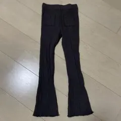 【美品】ZARA Babyリブ編みフレア裾パンツ 5-6歳用