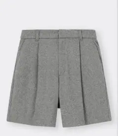 GU ブラッシュドジャージーショートパンツ グレー S