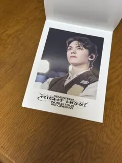 SEVENTEEN セブチ 映画特典 righthere バーノン フォトカード