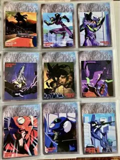 エヴァンゲリオン　トレーディングカード　９枚セット　連番