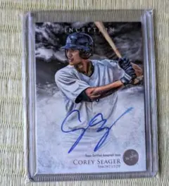COREY SEAGER コリー・シーガー 直筆サインカードTopps auto - メルカリ