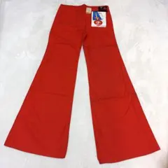 70s CORNPOPPER ベルボトム デッドストック オレンジ