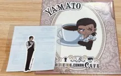 最安値☆名探偵コナンカフェ くじ アートパネル ステッカー 諸伏高明 大和敢助