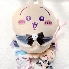 ちいかわ うさぎ＆ハチワレ てんしあくま ぬいぐるみ マスコット 3点 セット