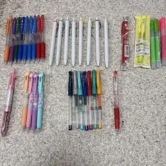 ボールペン 蛍光ペン　マーカー　セット　多色 0.38mm-1.0mm