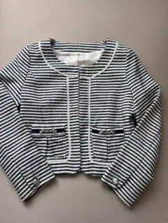 【最終価格】セレモニー 通勤 ノーカラージャケット Mサイズ