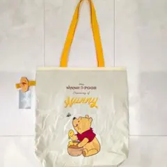 くまのプーさん 折りたたみ クール トートバッグ　エコバッグ