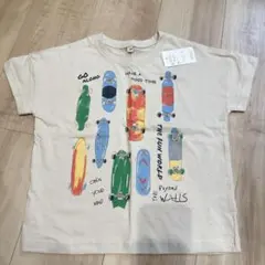 新品未使用　キッズTシャツ120 スケートボード グラフィック Tシャツ