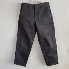 UNIQLO U ユニクロユー ワイドフィット テーパード チノパンツ グレー