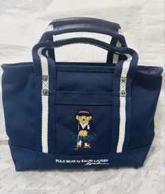 Ralph Lauren ポロベア ゴルフ　カートバッグ　トートバッグ ネイビーのサムネイル