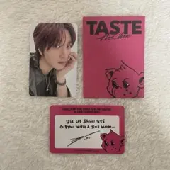 NCT ヘチャン トレカ TASTE md インイヤー イヤホン