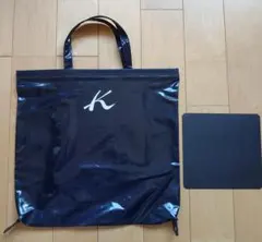 美品Kitamuraキタムラロゴ マチ付2WAYトートバッグ ショッピングバッグ