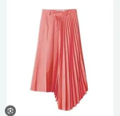 アシンメトリースカート　ピンク