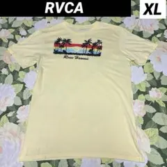 【値下げOK】RVCA ルーカ Hawaii US古着Tシャツ XL イエロー