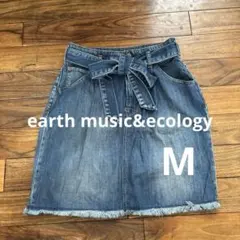 earth music&ecology デニム　タイトスカート　 M