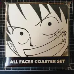 ワンピース　ALL FACES COASTER SET ONEPIECE