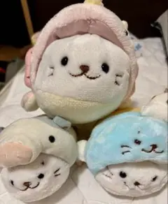 しろたん　ぬいぐるみ3個セット