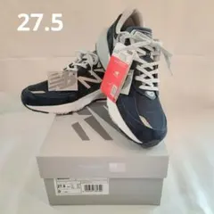 新品未使用【ニューバランスM990NV6】US9.5/27.5cm/ネイビー