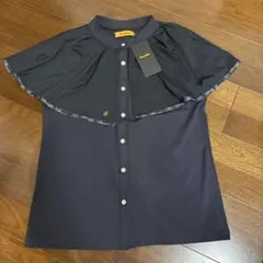 ★【レザレクション】★ノースリーブ★モックネック フレアスリーブ☆ラベンダー☆S ☆【レザレクション】☆ノースリーブ☆モックネック フレアスリーブ