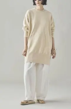 カレンソロジー　ニットベロアチュニック