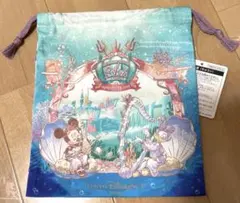ディズニーシー　24周年　巾着　マーメイドラグーン