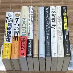 ○自己啓発本 物販 生活習慣 思考 セルフマネジメント 成功するための