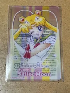 セーラームーン 明治 きのこの山 チョコレート クリアカード ノベルティ