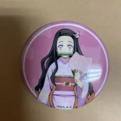 鬼滅の刃　禰豆子　缶バッジ
