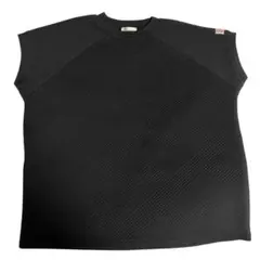 【美品】JaVa カットソー ブラック S 立体柄 トップス 半袖 レディースのサムネイル