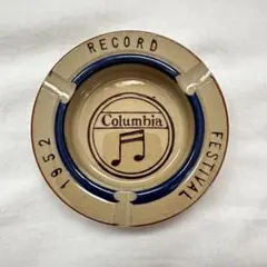 Columbia 1952 RECORD FESTIVAL 灰皿 レトロ 陶器のサムネイル