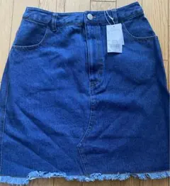 【新品、未使用】デニムスカート　M