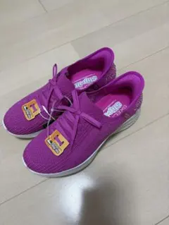 SKECHERS Slip-Ins ピンク スニーカー